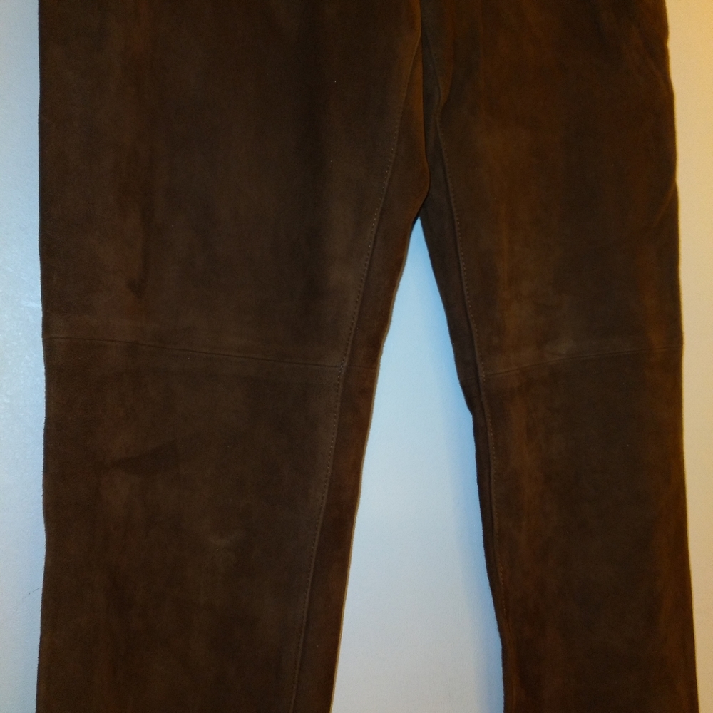 Lauren Ralph Lauren Jeans Co Suede Jeans - Picture 6 of 16